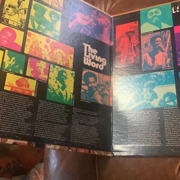 The Living Word - Wattstax 2 1973 2xLP Stax – Richard Pryor, Johnnie Taylor - Picture 2 of 2